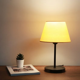 Opviq Lámpara de Mesa AYD-3157 Mostaza